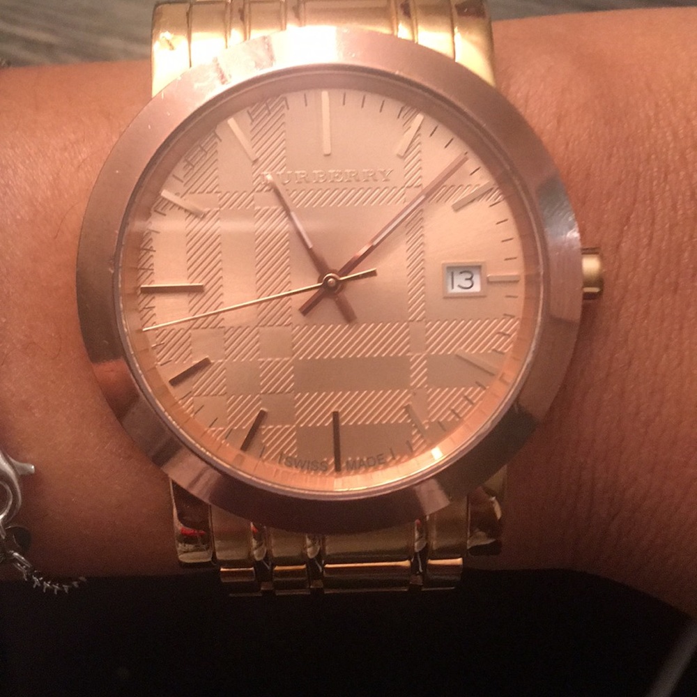 Burberry Rosegold Watch